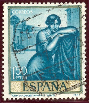 1965 Romero de Torre. Poema de Cordoba - Edifil:1662