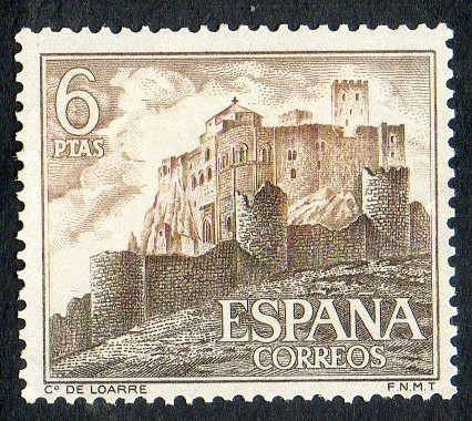 1815-  Castillos de España. Loarre ( Huesca ).