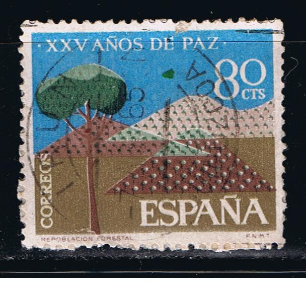 Edifil  1581  XXV años de Paz Española. 