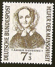 AMALIE SIEVEKING - DEUTSCHE BUNDESPOST