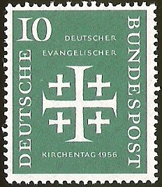 EVANGELISCHER KIRCHENTAG 1956 - DEUTSCHE BUNDESPOST