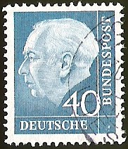 PROF. HEUSS KLEINFORMAT - DEUTSCHE BUNDESPOST