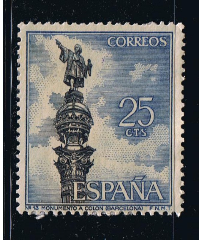 Edifil  1643  Serie Turística.  