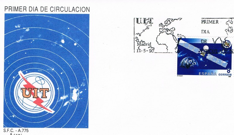 SPD 125º ANIV. DE LA UNIÓN INTERNACIONAL DE TELECOMUNICACIONES. ED Nº 3060