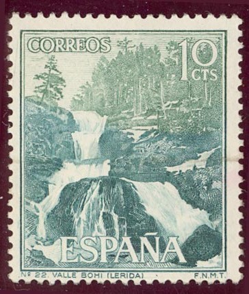 1966 Serie Turistica. Valle de Bohi (Lerida) - Edifil:1726