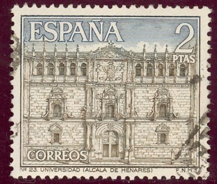 1966 Serie Turistica. Universidad de Alaca deHenares (Madrid) - Edifil:1733