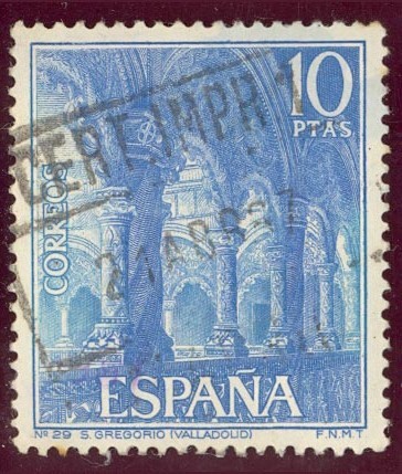 1966 Serie Turistica. Claustro de San Gregorio (Valladolid) - Edifil:1735