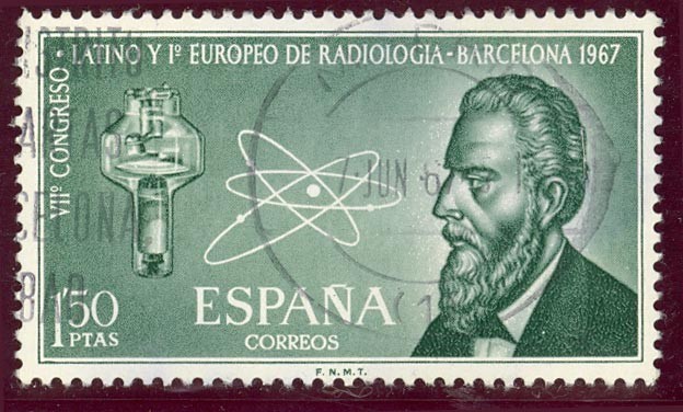 1967 VII Congreso Latino de Radiologia - Edifil:1790