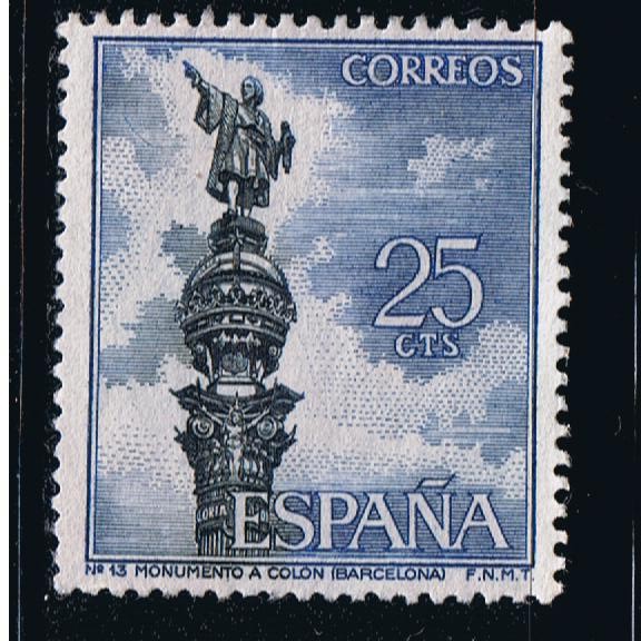 Edifil  1643  Serie Turística.  