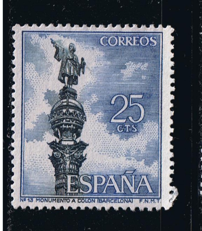 Edifil  1643  Serie Turística.  