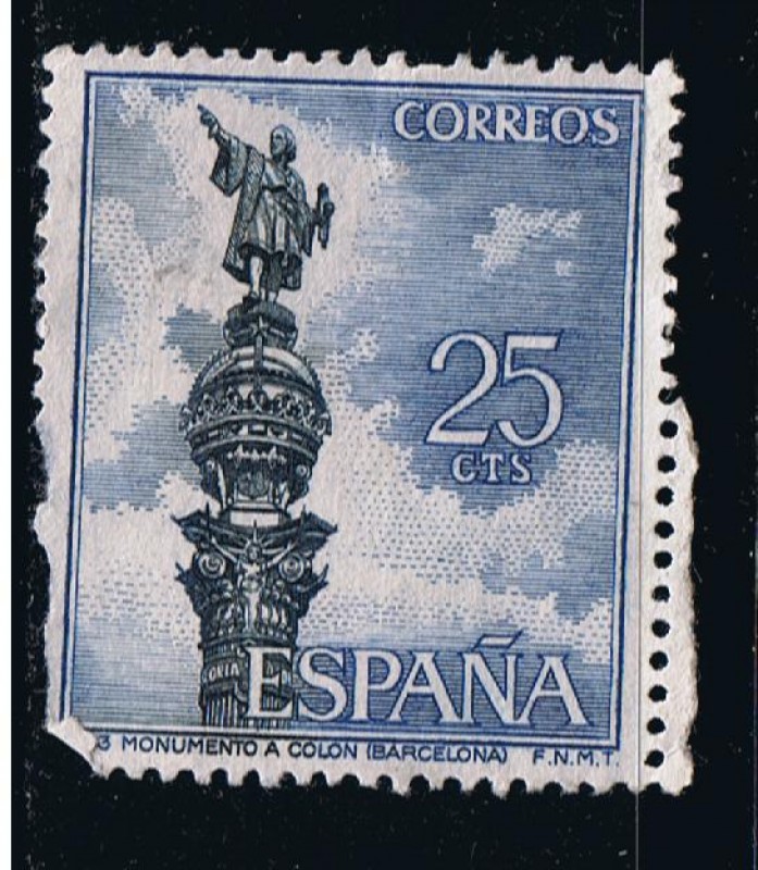 Edifil  1643  Serie Turística.  