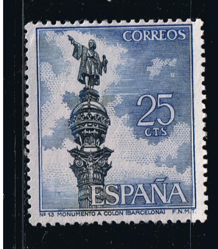 Edifil  1643  Serie Turística.  