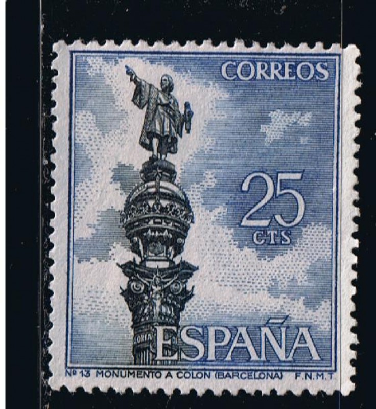 Edifil  1643  Serie Turística.  