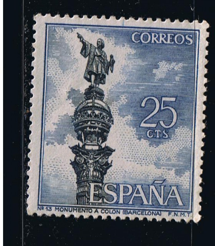 Edifil  1643  Serie Turística.  