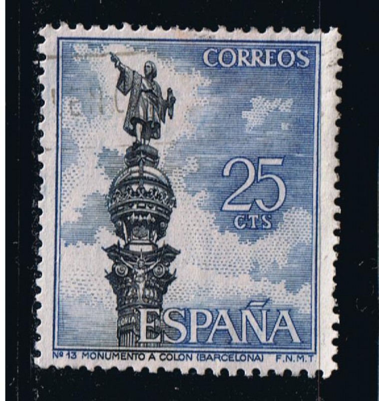 Edifil  1643  Serie Turística.  