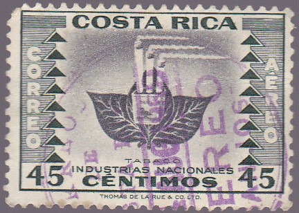 TABACO Industrias Nacionales - Correo Aereo