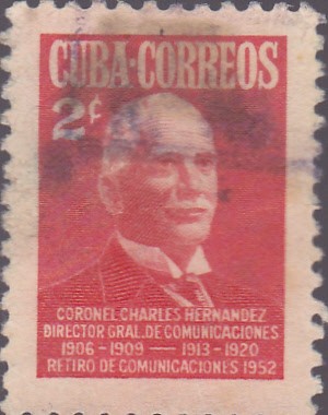 Cuba Correos - Coronel Charles Hernandez 