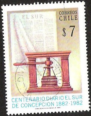 CENTENARIO DIARIO EL SUR DE CONCEPCION. (1882 - 1982)