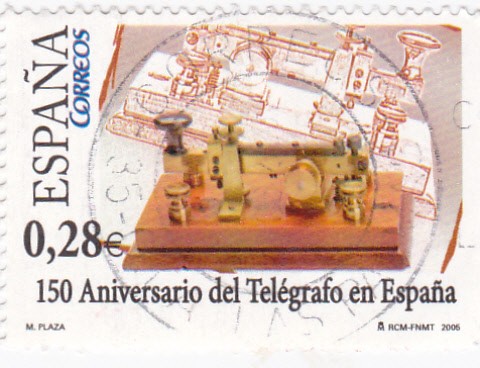 150 Aniversario del Telégrafo en España (B)