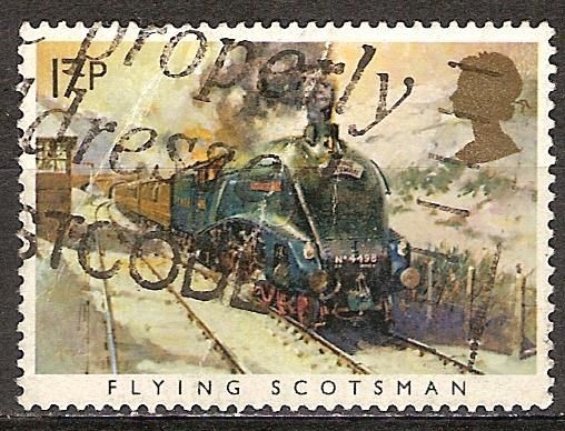 Los trenes famosos. Flying Scotsman.