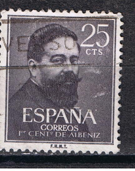 Edifil  1320  I cente. del nacimiento  de Isaac Albéniz.  