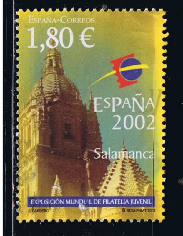 Edifil  3878  Exposición Mundial de Filatelia Juvenil España 2002.  