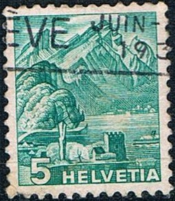 SERIE TURÍSTICA 1936. EL PILATE. Y&T Nº 290