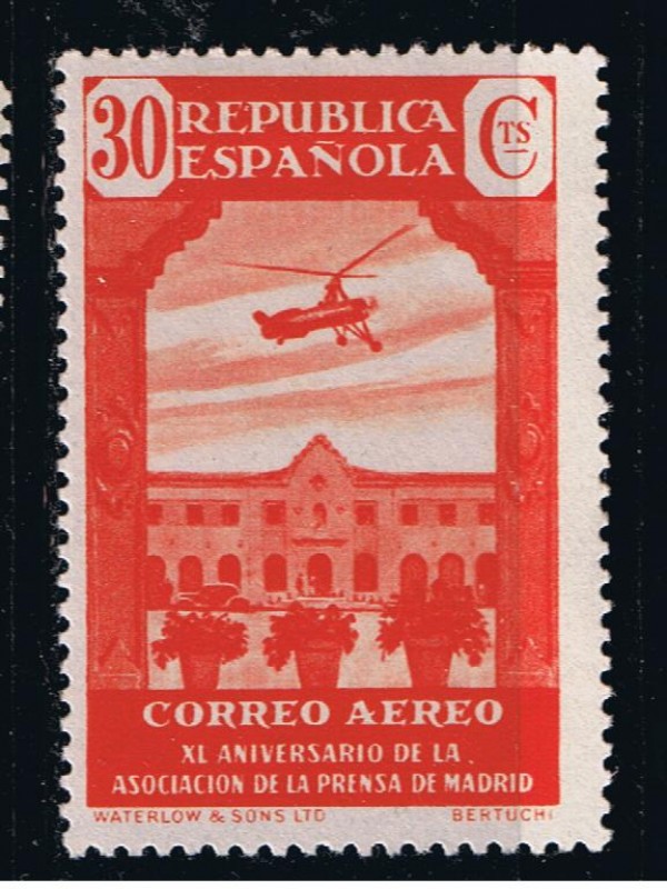 Edifil  718  XL Aniver.  Asociación de la Prensa.  