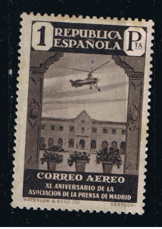 Edifil  722  XL Aniver.  Asociación de la Prensa.  