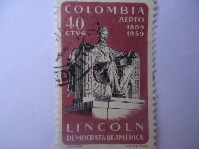 LINCOLN-Democrata de América.(1809-1959)