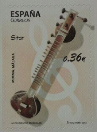 instrumentos musicales.(sitar) 2012