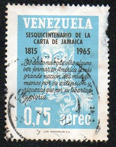 Sesquicentenario de la carta de Jamaica