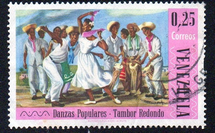 Danzas populares - Tambor redondo