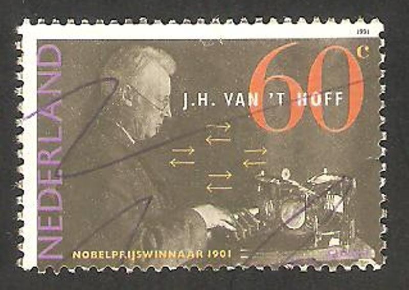 1382 - J. H. Van'T Hoff, Nobel de Química