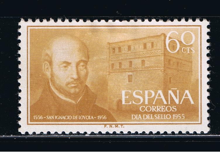 Edifil  1167  IV Cente. de la muerte de San Ignacio de Loyola.  Día del Sello.  