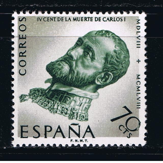 Edifil  1226  IV cente. de la muerte de Carlos I de España y V de Alemania.  