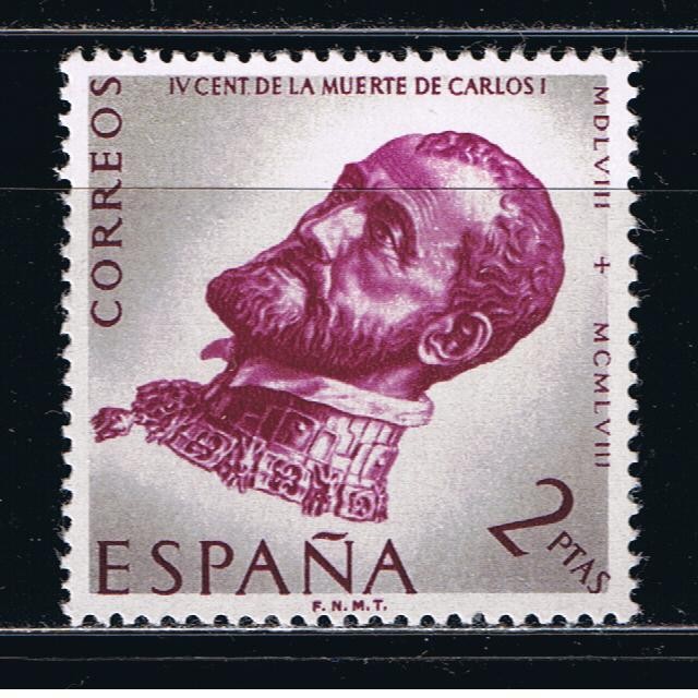 Edifil  1230  IV cente. de la muerte de Carlos I de España y V de Alemania.  