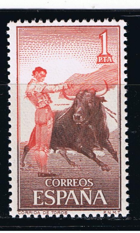 Edifil  1261  Fiesta Nacional: Tauromaquia. 