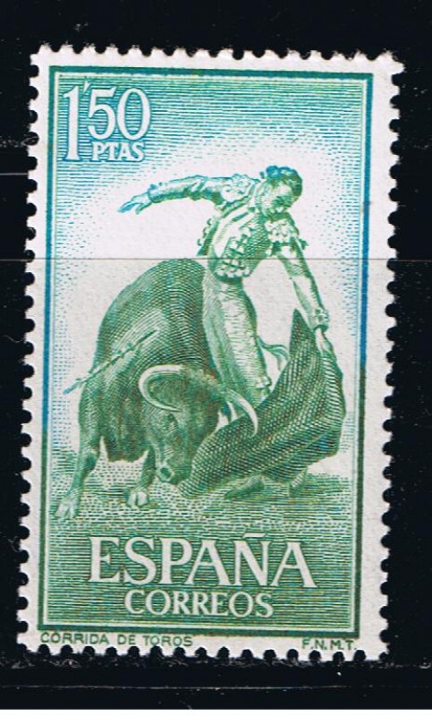 Edifil  1263  Fiesta Nacional: Tauromaquia. 