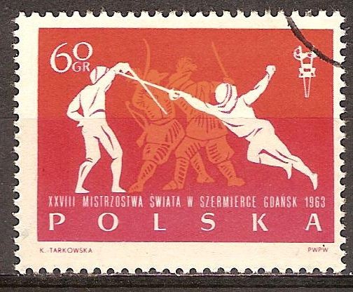 XXVIII.Campeonatos del Mundo de Esgrima 1963, Gdansk.