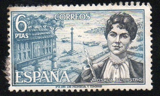 Personajes españoles - Rosalía de Castro