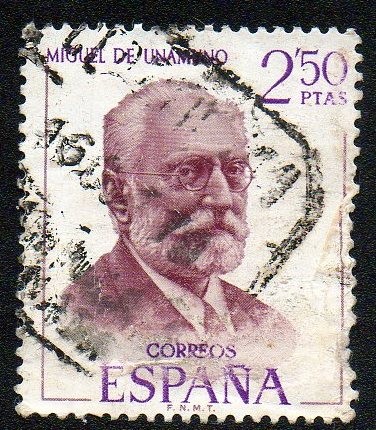 Literatos españoles - Miguel de Unamuno