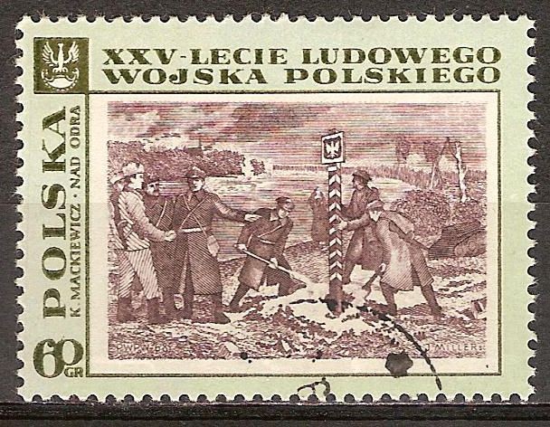 25aniv del Ejército Popular de Polonia.