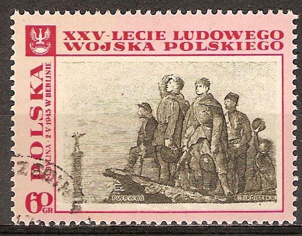 25aniv del Ejército Popular de Polonia.