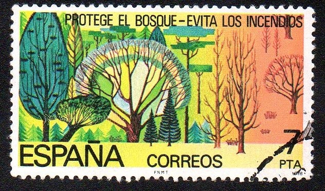 Protección de la Naturaleza - Protege el bosque - Evita los incendios