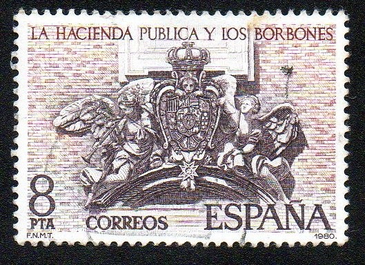 La hacienda pública y los borbones