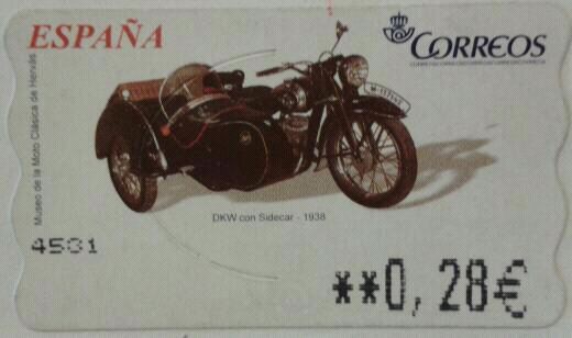 d.k.w- con sidecar 1938