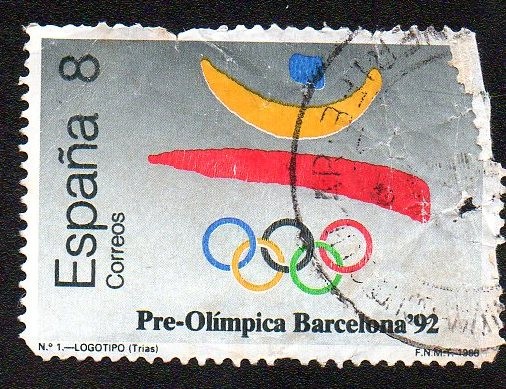 Serie pre-olímpica Barcelona'92 - Logotipo