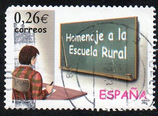 Homenaje a la escuela rural