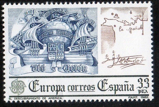 2658- XXIII serie Europa. El Descubrimiento de Amèrica.